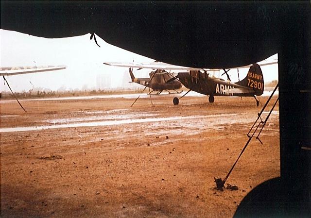 Rainy flight line Nha Trang