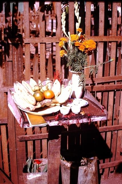 Roadside altar offering Ban Me Thout