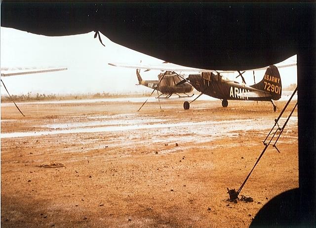 rainy day on the flight line Nha Trang