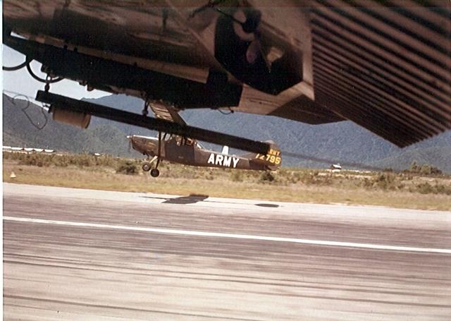 two ship takeoff for aerial demonstration, Nha Trang