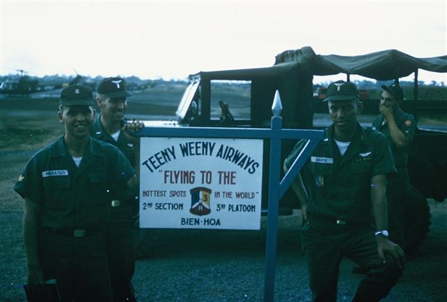 Duane Kasper and Byard Peake with maintenance crew