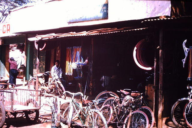 Bicycle repair shop