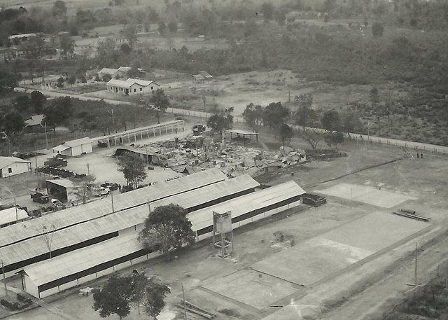 Attack on US Base, Advisory Compound at Kontum 3-Feb-1964