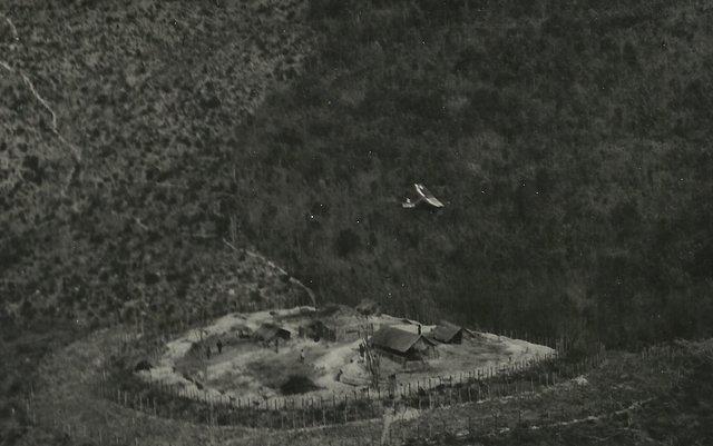 Outpost near Cam Brai near Kontum Feb 1964