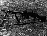 captured French machine gun